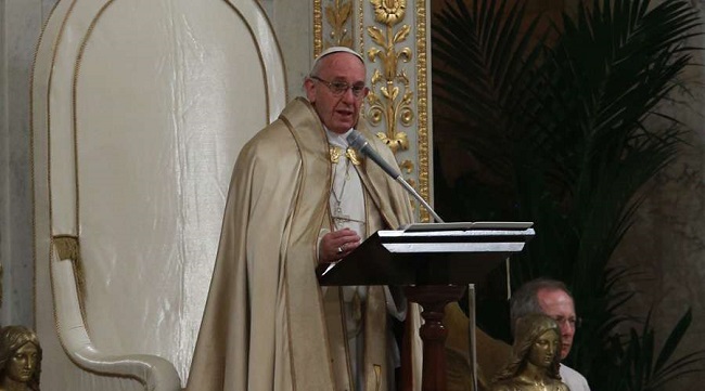 El Papa Francisco todos los años preside un lunes como hoy la celebración de las Vísperas por la Solemnidad de la Conversión de San Pablo.