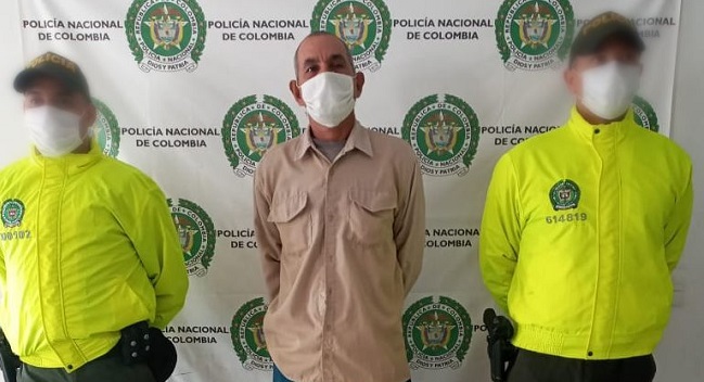 Otilio José Polo Camargo, fue el obrero capturado por la Policía del Magdalena por el delito de homicidio.
