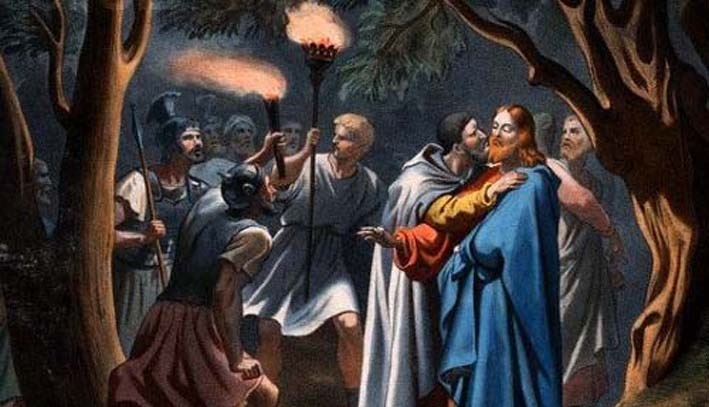 El evangelio de hoy cuenta como Judas incurrió en la traición al vender por 30 monedas a Jesús.