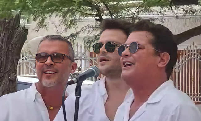 Carlos Vives despidió a su papá con cantos vallenatos