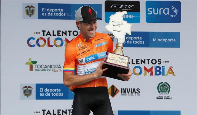 El nuevo rey de la Vuelta, que no ganó ninguna etapa, sucede en el trono a Diego Camargo, actual corredor del equipo estadounidense EF Education-Nippo