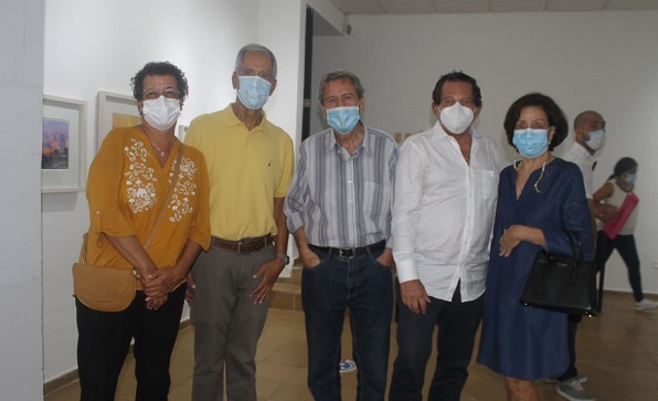 De izquierda a derecha: Ana Londoño, Víctor Abello, Álvaro Balbuena, Rafael González, María Cristina Abello.