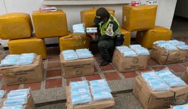 El cargamento que había ingresado de manera ilegal al país era transportado en una tractomula.