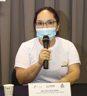 Delia Rueda, directora Ejecutiva de Undeco Santa Marta.