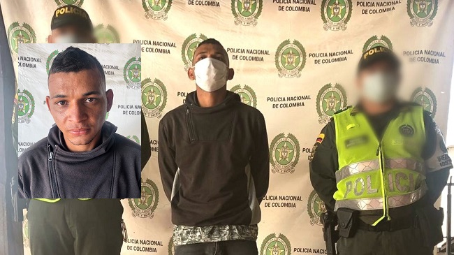 El implicado identificado con el alias de ‘Pipo’, fue capturado por la Policía del Magdalena.