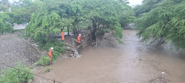 La desaparición del adolescente se habría registrado en el río Manzanares, sector del barrio Mansión