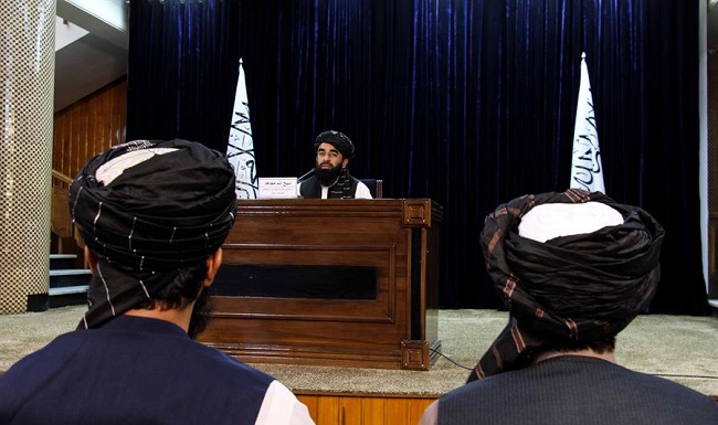 Mulá Hassan Akhund, nuevo jefe del Gobierno interino de Afganistán.