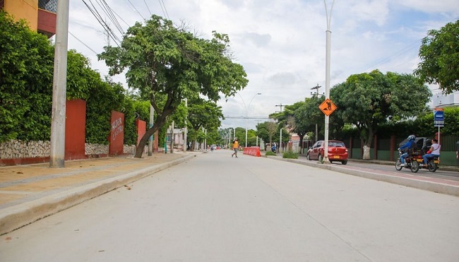 Obras avanzan en la Avenida del Río, entre la carrera 19 y la Avenida del Ferrocarril. 