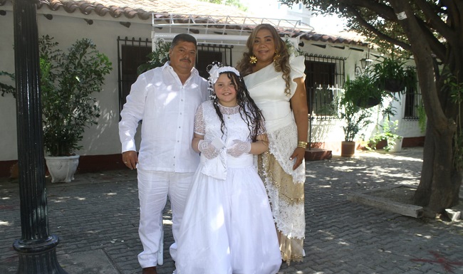 Ana María Trujillo Mancilla, Mario Trujillo y Tomasa Mancilla.