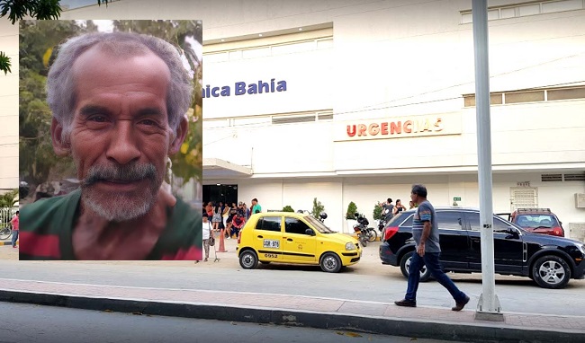Alberto Oliveros, falleció cuando era atendido en la Unidad de Cuidados Intensivos de la clínica Bahía de Santa Marta.