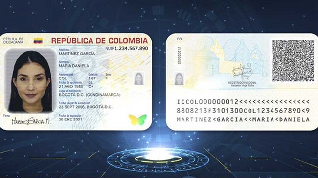 El nuevo documento de identidad de los colombianos tiene un valor de $52.800.
