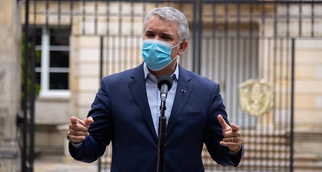 Iván Duque Márquez, presidente de la República de Colombia.