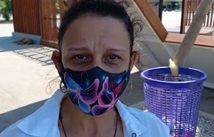 Diana Ruíz, turista.