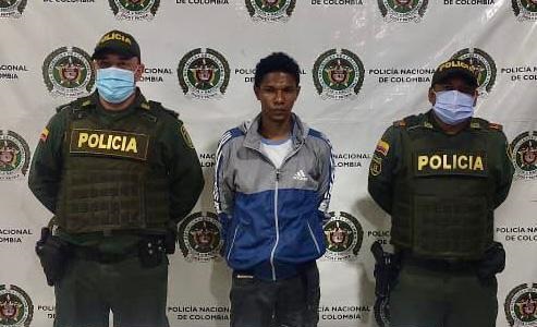 Frayder Enrique Torres Salazar, capturado en El Banco.