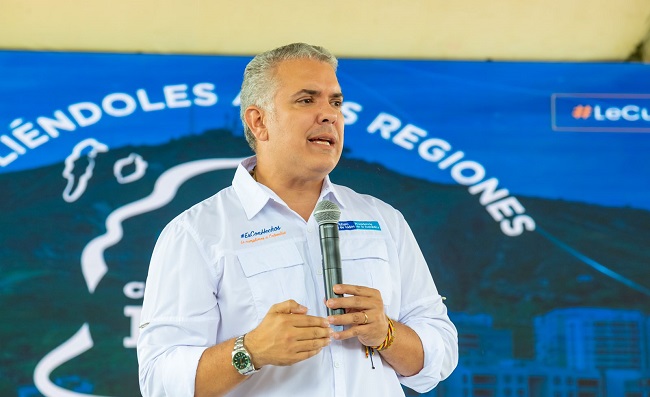 El Presidente Iván Duque dijo que son $49 billones los que el gobierno ha destinado para el sector educativo en Colombia.