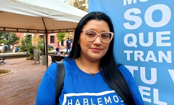 Carolina Mora, médico y miembro del movimiento ‘Te Apoyamos’.
