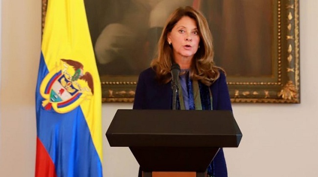 La vicepresidenta y canciller colombiana, Martha Lucía Ramírez, lideró la comisión que llegó a Ankara en Turquía.