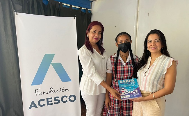 Este es uno de los 12 proyectos comunitarios de alto impacto que desarrolla e implementa Acesco Colombia.