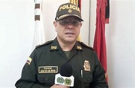 Coronel Jesús De Los Reyes, comandante Policía Metropolitana.
