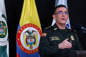General Jorge Luis Vargas, director de la Policía Nacional.