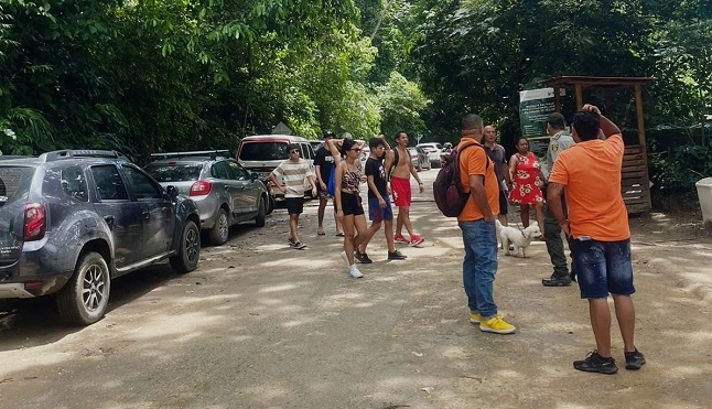 En las informaciones entregadas por parte de las autoridades indican que fue alta la llegada de turistas a Santa Marta. 