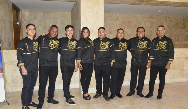 Juan Londoño, Abraham Sandoval, Lina Martínez, Andrés Serrano, Andrés Guerrero, Gustavo Pereira, Darnien Apresa y Luis Machado.