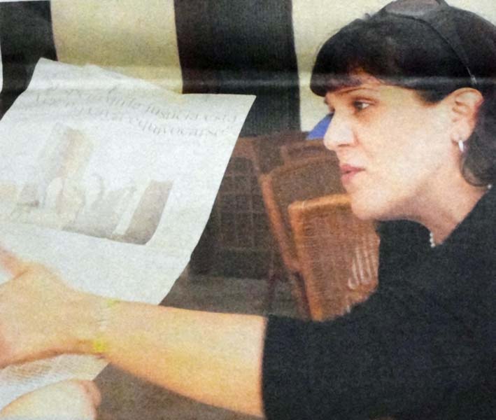 Yolanda Santodomingo Albericci, samaria testimonio vivo del holocausto del Palacio de Justicia 30 años después.