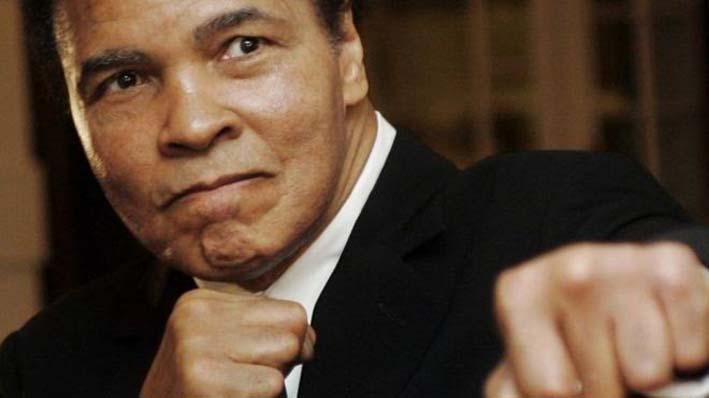 Muhammad Ali.
