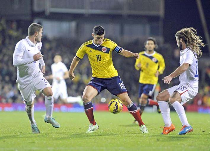 Un debut de fuego para Colombia.
