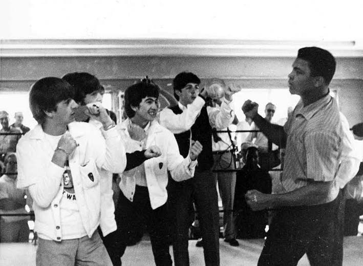 El día que Ali conoció a los Beatles.