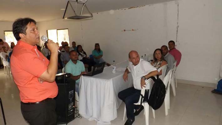 Durante su intervención Ruiz Vence, aseguró que la ESE, financieramente se está manejando muy bien estamos haciendo buenos recaudos.