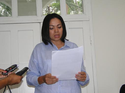 Concejal Kelly Mojica.