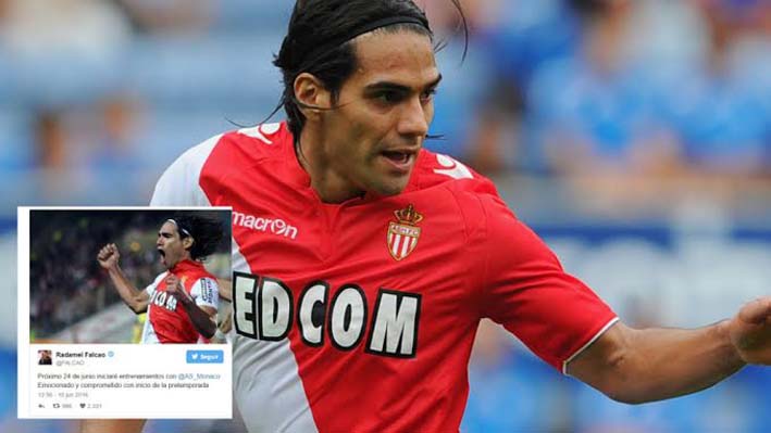 Falcao inicia el 24 de junio la pretemporada con Mónaco.