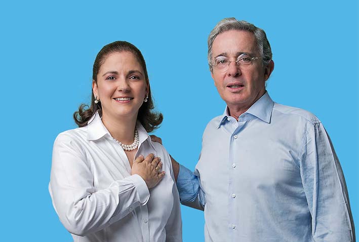 María del Rosario Guerra es una de las apuestas del expresidente Álvaro Uribe Vélez.