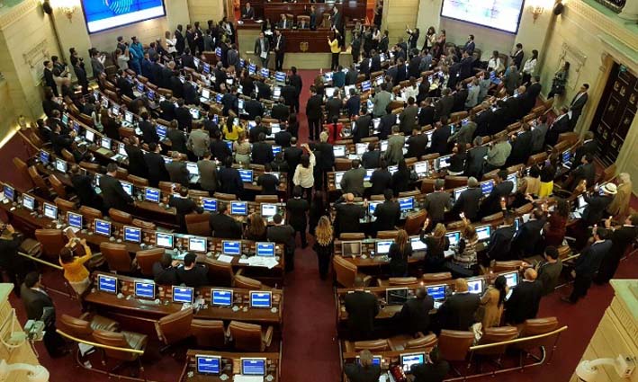 Las iniciativas de que con la venida del Papa los presas salieran en libertad, no prosperaron en el Congreso