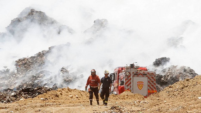 Los incendios forestales que están acabando con el medio ambiente en la costa caribe colombiana.
