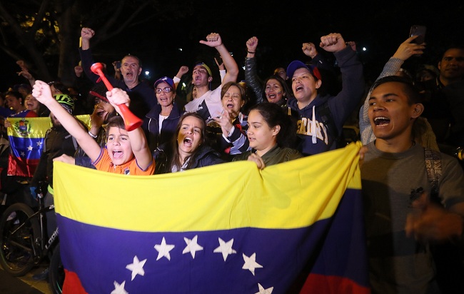 Opositores venezolanos celebraron en Colombia 