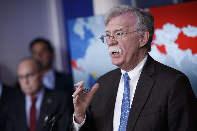 John Bolton, asesor de Seguridad Nacional de Estados Unidos