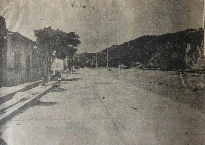 Pavimentación de los barrios del norte de la ciudad con la colaboración de la Primera División del Ejército.