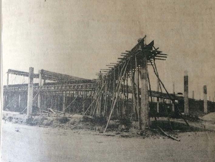Construcción de la Central de Transportes de Santa Marta.