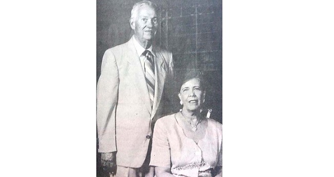 'Pepe' Vives Campo, junto a su esposa, Rosa Lacouture Dangond.