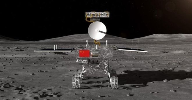 Chang'e 4, bautizada con el nombre de la diosa china de la Luna, aterrizó en su cara oculta el pasado 3 de enero en el cráter Von Karman de la cuenca Aitken