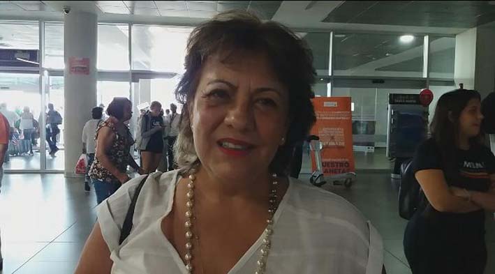  “Me encantó esta campaña, me impactó desde que me bajé del avión. Espero encontrar una Santa Marta cada vez más limpia”.  Clara Muñoz, turista