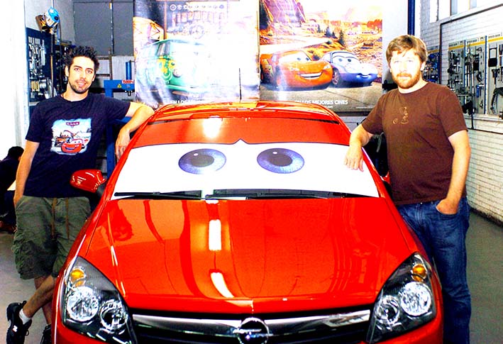 'Cars', la historia de vehículos con características humanas, es otro de los éxitos de Pixar. 