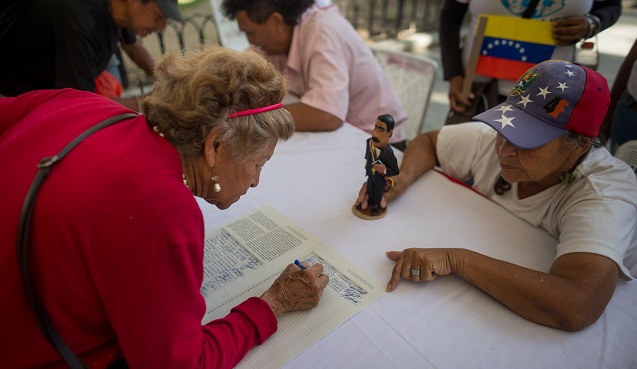 La convocatoria ha sido auspiciada por el presidente Maduro.