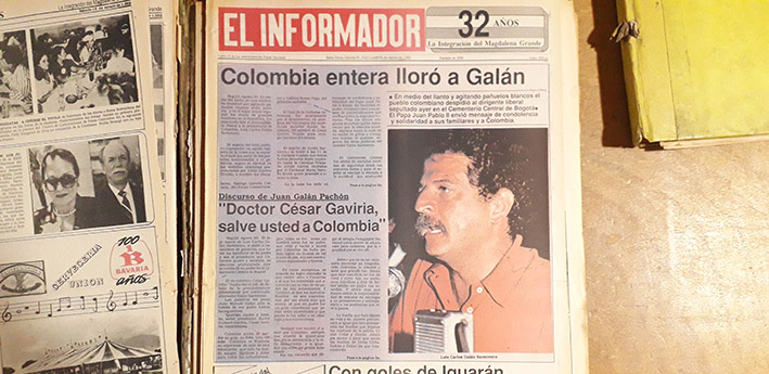 Así registró EL INFORMADOR la muerte del dirigente político los días sábado 19 y lunes 21 de agosto de 1989.