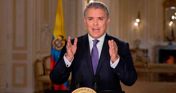 Iván Duque Márquez, presidente de Colombia.