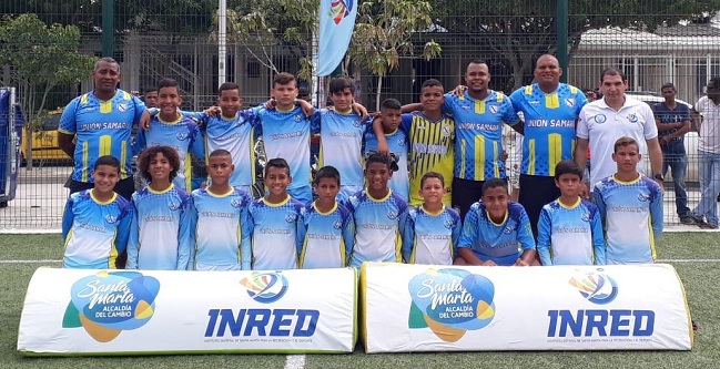 Unión Deportiva Santa Marta se quedó con la final en la categoría sub 13.