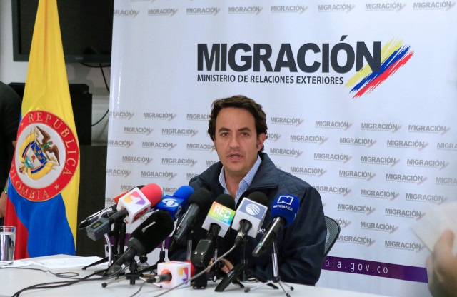 El director de Migración Colombia, Christian Krüger Sarmiento, renunció a su cargo luego de cinco años de gestión.