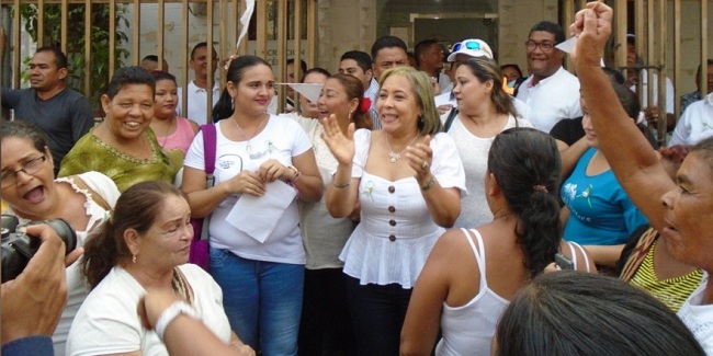 La excandidata a la alcaldía de Ciénaga, Blanca Fernández, pidió el fin de las amenzas contra las lideresas del municipio.